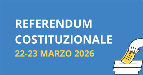 Avviso agli elettori - Referendum popolare confermativo